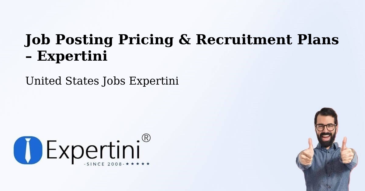 Job Posting Pricing & Recruitment Plans – Elba - Elba, United States Jobs Expertini